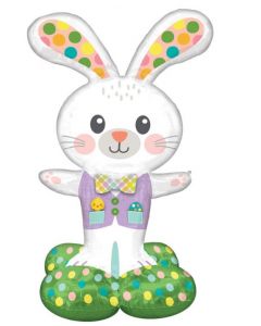 AirLoonz Spotted Easter Bunny Foil Amscan