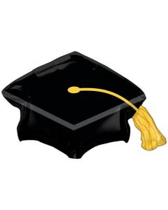 31" Graduation Cap SuperShape Foil Balloon