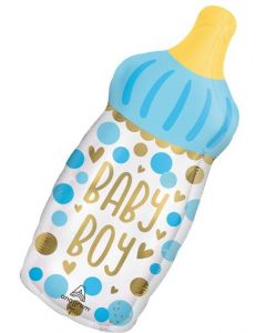 28" Baby Boy Bottle Super Shape Anagram