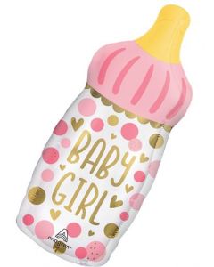 28" Baby Girl Bottle Super Shape Anagram