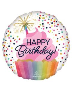 18" Confetti Sprinkle Birthday Anagram