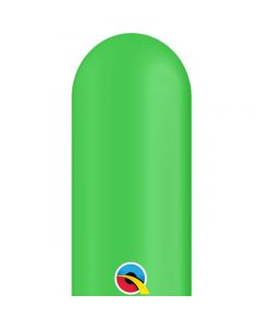 350Q Spring Green Plain Latex Bag Of 100