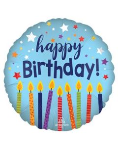 18" Satin Happy Birthday Celebrate