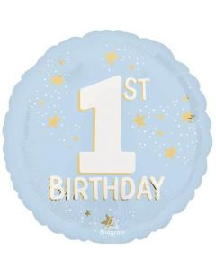 18" Little Mister Onederful 1st Bday Anagram
