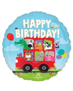 18" Party Bus Birthday