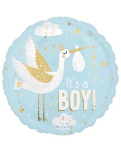18C Satin Special Delivery Baby Boy Anagram
