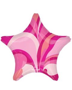 19S Pink Macro Marble Star
