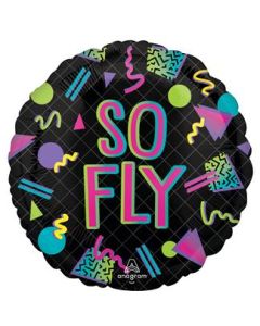 90'S Party So Fly Foil Balloon