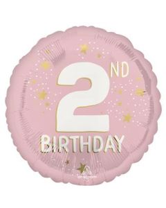 Little Miss 2 Foil Balloon