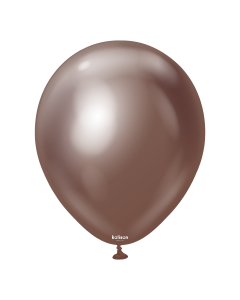 18" Mirror Chocolate 25ct Balloons - 11850140