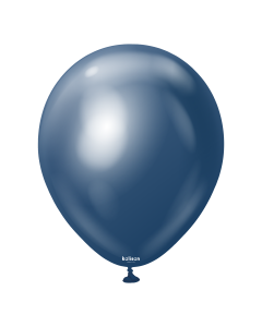 18" Mirror Navy 25ct Balloons - 11850150