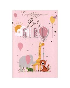 Baby Girl C50 Pk6 Cards Simon Elvin