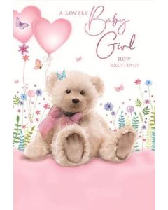 Baby Girl C50 Pk6 Cards Simon Elvin