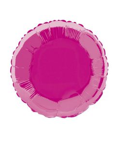 18" Magenta round Balloon - 52910