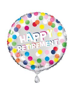 18" Foil Balloon Retirement