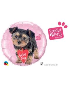55232 18" LOVE YOU TERRIER - 55232/1