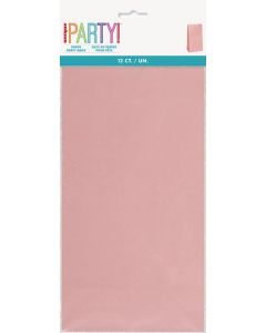 Light Pink Paper Party Bags Pk12