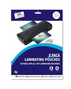 8 A4 Laminating Pouches Pk1 Tallon