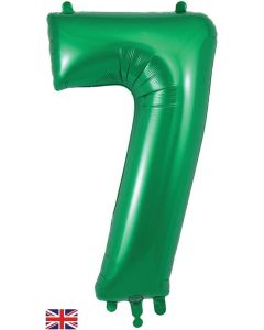 34" Green Number 7 Foil Balloon Oaktree