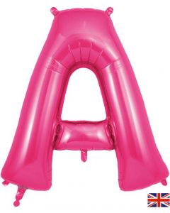 34" Letter A Pink