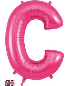 34" Letter C Pink