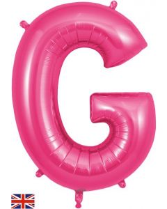 34" Letter G Pink
