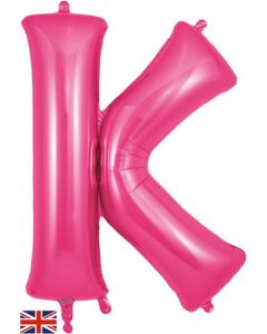 34" Letter K Pink