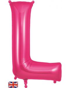 34" Letter L Pink