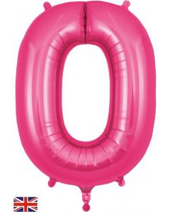 34" Letter O Pink
