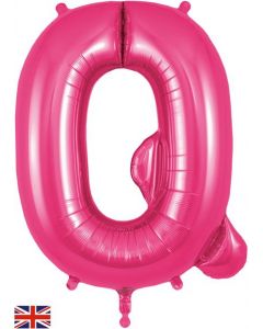 34" Letter Q Pink