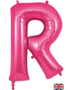 34" Letter R Pink