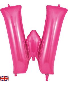 34" Letter W Pink