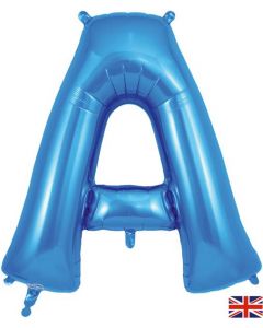 34" Letter A Blue