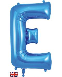 34" Letter E Blue
