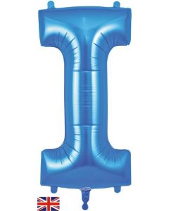 34" Letter I Blue