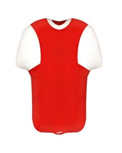 24" Red Sports Shirt Shape Metallic Foil Oaktree