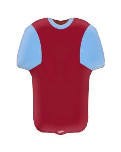 24" Blue Claret Sports Shirt Shape Metallic Foil Oaktree