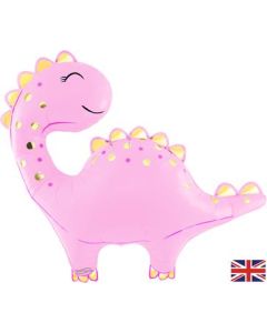 33.5" CUTE DINO PINK 614307