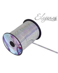 Curling Ribbon Holographic 5mm X250Yds Silver