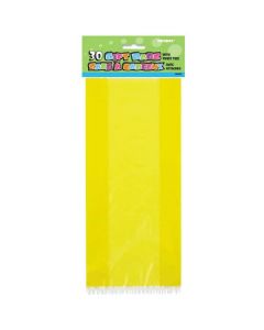 30 YELLOW CELLO BAGS - 62022