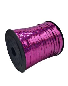 250 Metre Holographic Curling Ribbon Pink