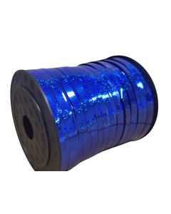 250 Metre Holographic Curling Ribbon Blue
