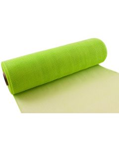25cm x 9.1m (10yds) Lime Green Deco Mesh Eleganza
