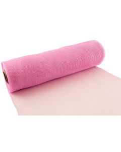 25cm x 9.1m (10yds) Light Pink Deco Mesh Eleganza