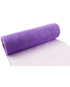 25cm x 9.1m (10yds) Lavender Deco Mesh Eleganza