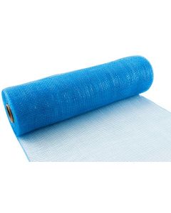 25cm x 9.1m (10yds) Turqoise Deco Mesh Eleganza
