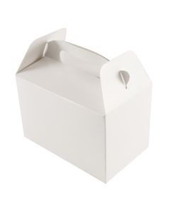 100mmx154mmx92mm 6psc White Party Box  641808