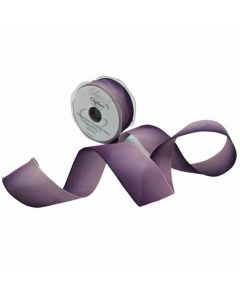 20m Mauve Ombre Two Tone Wire Edge 38mm Ribbon Oaktree