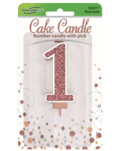 Sparkling Fizz Candle No.1 Rose Gold Oaktree