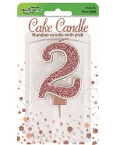 Sparkling Fizz Candle No.2 Rose Gold Oaktree
